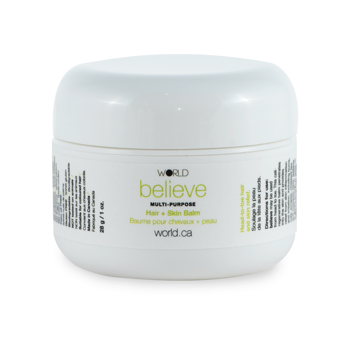 Believe Hair and Skin Balm – well&belle natural beauty